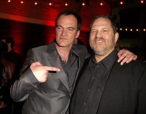 Tarantino and Harvey Weinstein